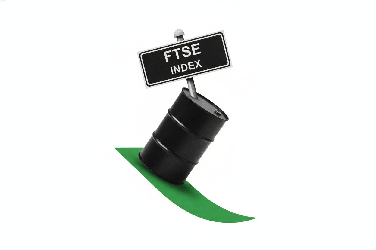 FTSE 100 Rises as Oil Retreats to Pre-Strike Levels, Easing Inflation Fears