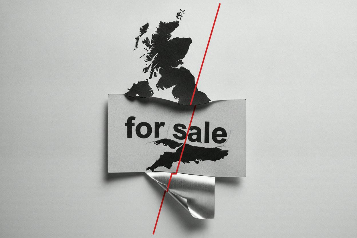 FTSE 100 slides 1.1% as UK house prices fall and aluminum hits two-month low