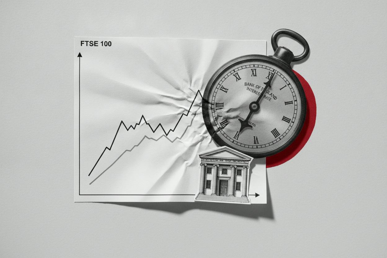 FTSE 100 slips as UK jobs data keeps November rate hike on the table