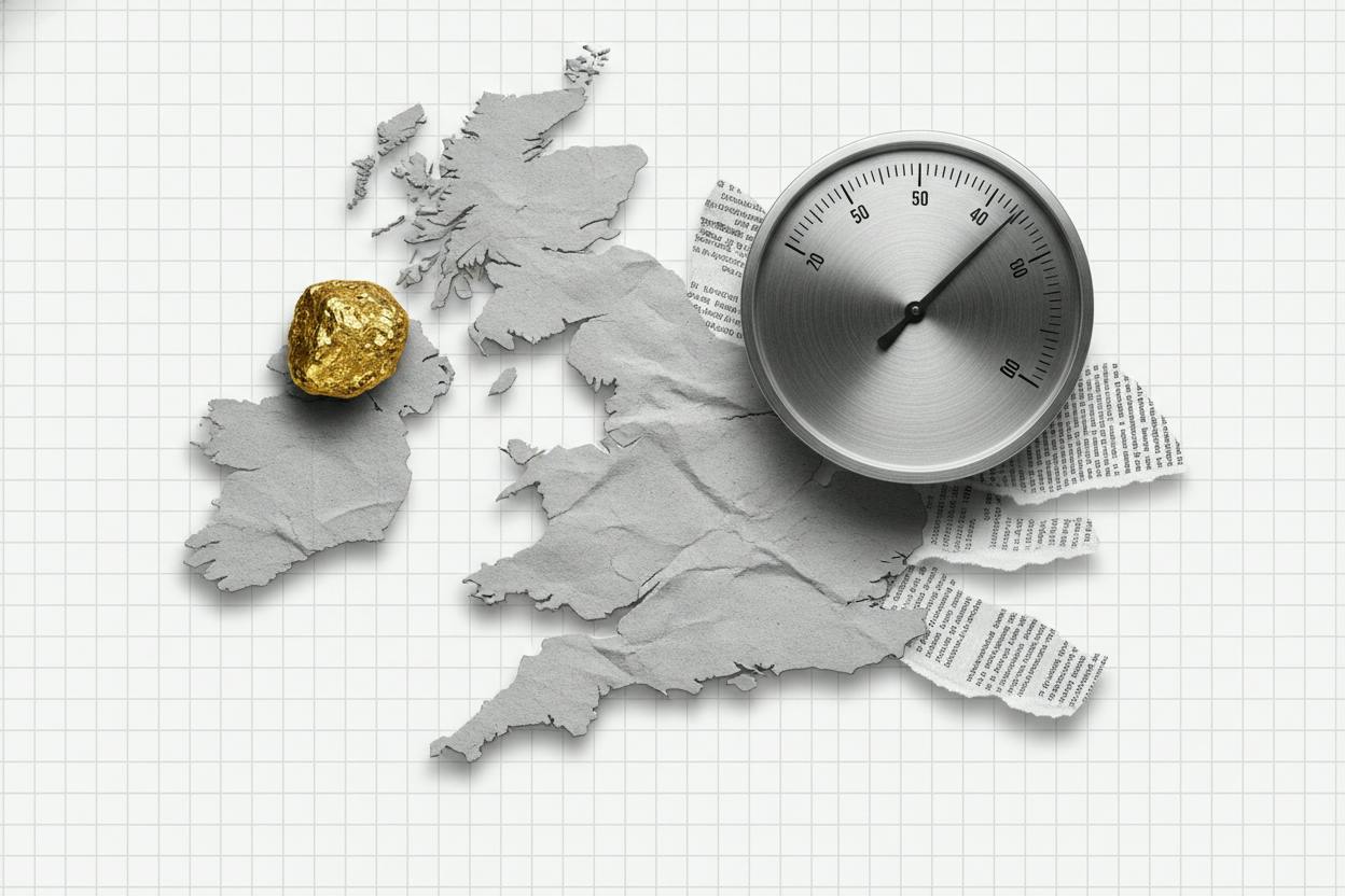 FTSE 100 steadies as miners rally on higher gold and silver prices