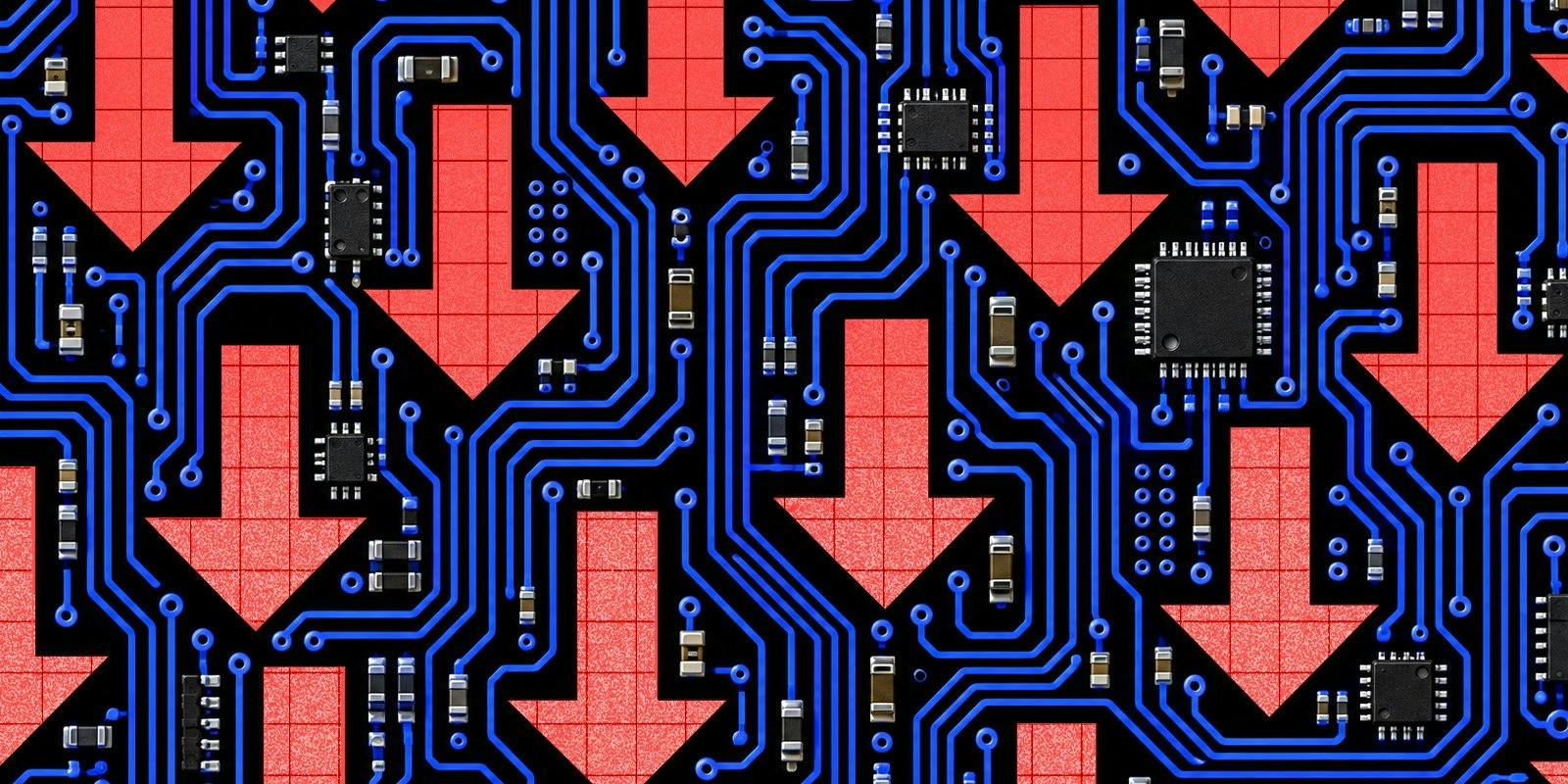 Global chip stocks slide as rate fears and AI funding worries mount