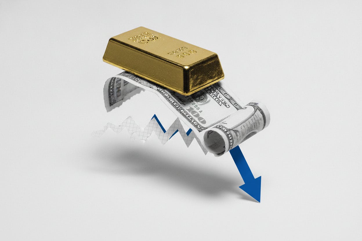 Gold edges higher as dollar slips and Treasury yields cool ahead of jobs report