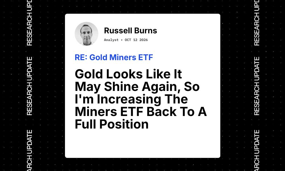 Gold Miners ETF Pullback Draws Investors Back In