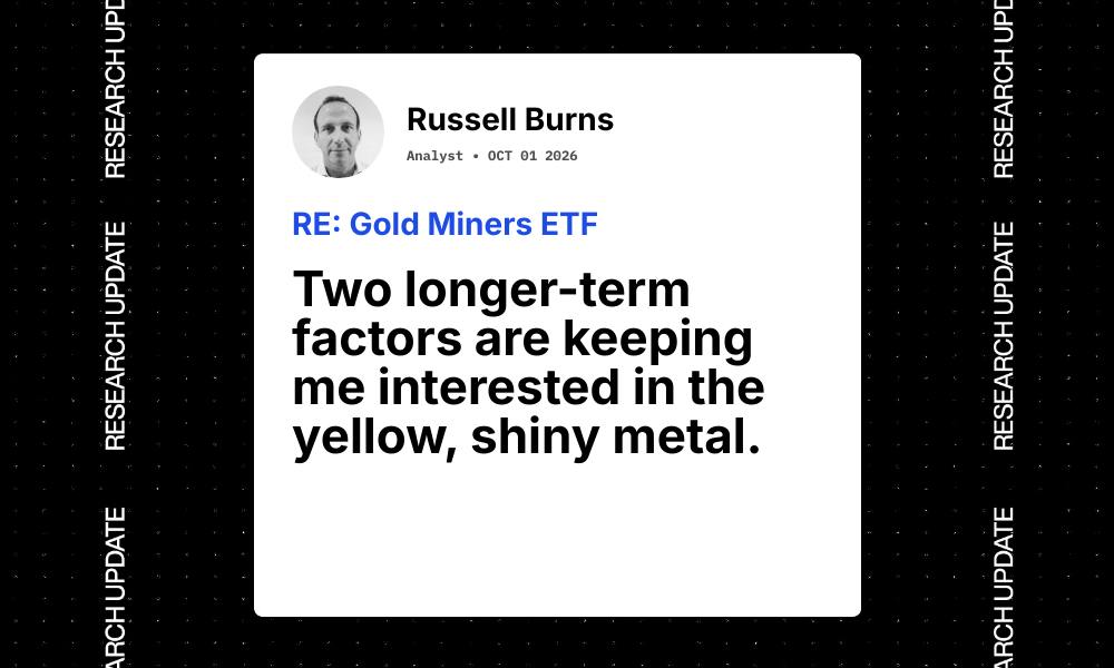 Gold miners fell 10% in September, but this ETF still has appeal