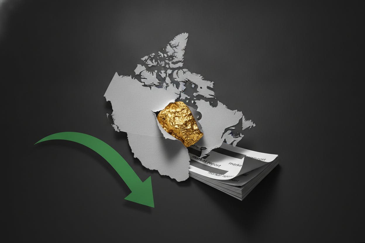 Gold Miners Rally 5%+ as Weaker Dollar Lifts TSX; Energy Slips on Oil Easing