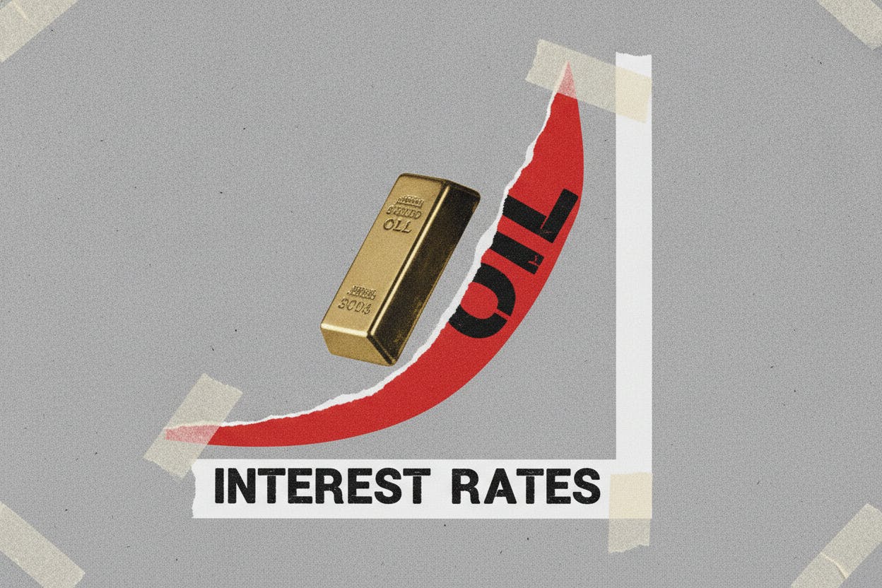 Gold Slides as Oil Surge Rekindles Fed Rate Hike Bets