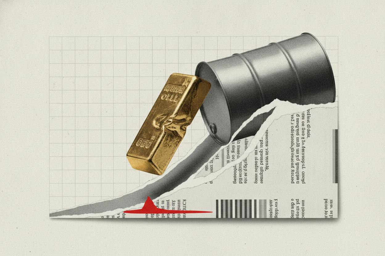 Gold slips as Brent tops $110, keeping Fed in focus