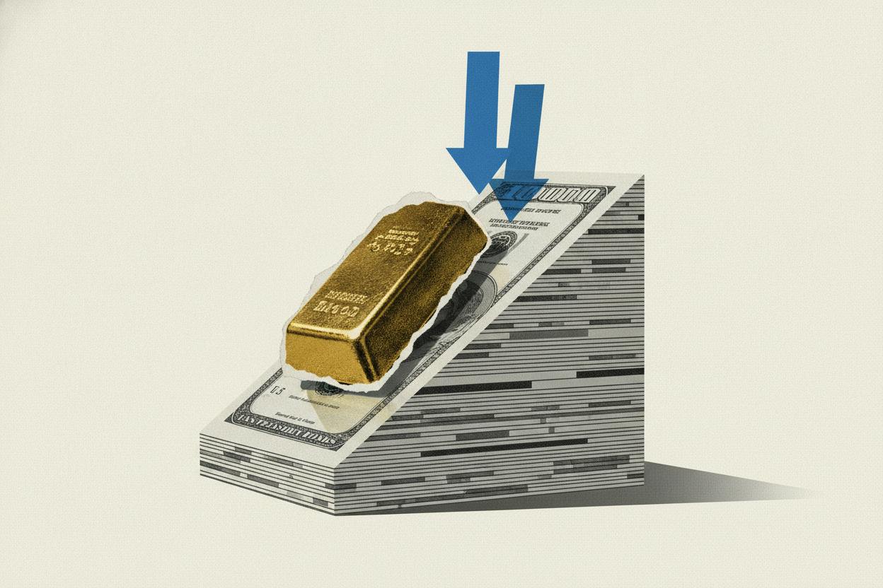 Gold slips as traders await Fed's next move and inflation data