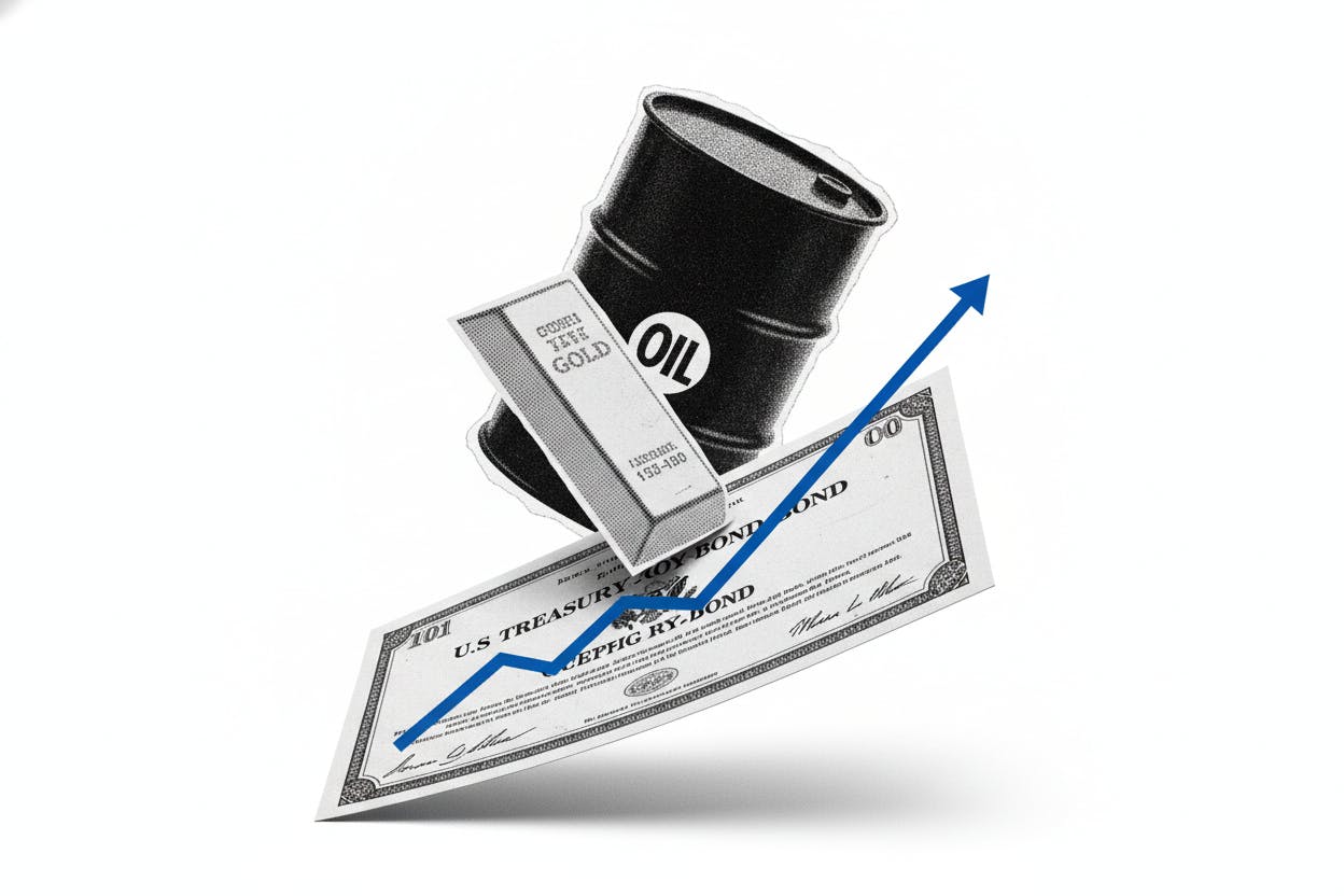 Gold Wobbles as Oil Surge and Stronger Dollar Fuel Inflation Fears Ahead of Fed Minutes