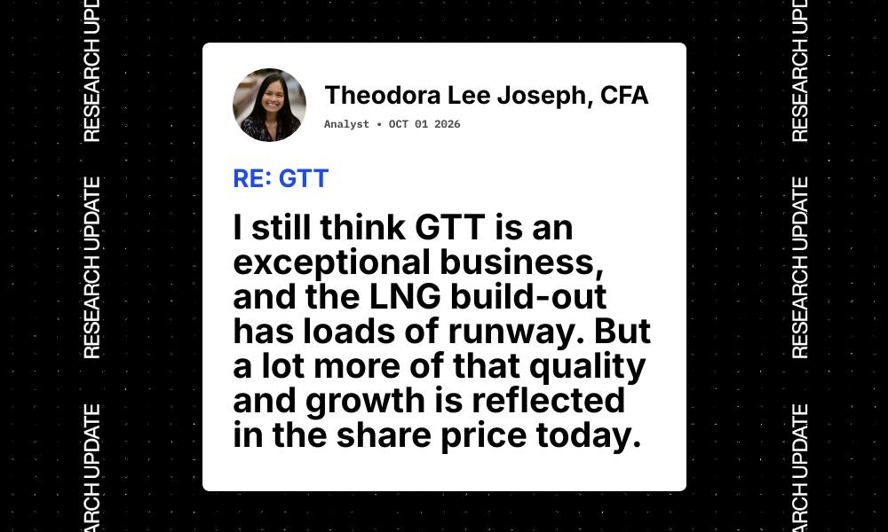 GTT shares hit target, Finimize closes position after 45% gain