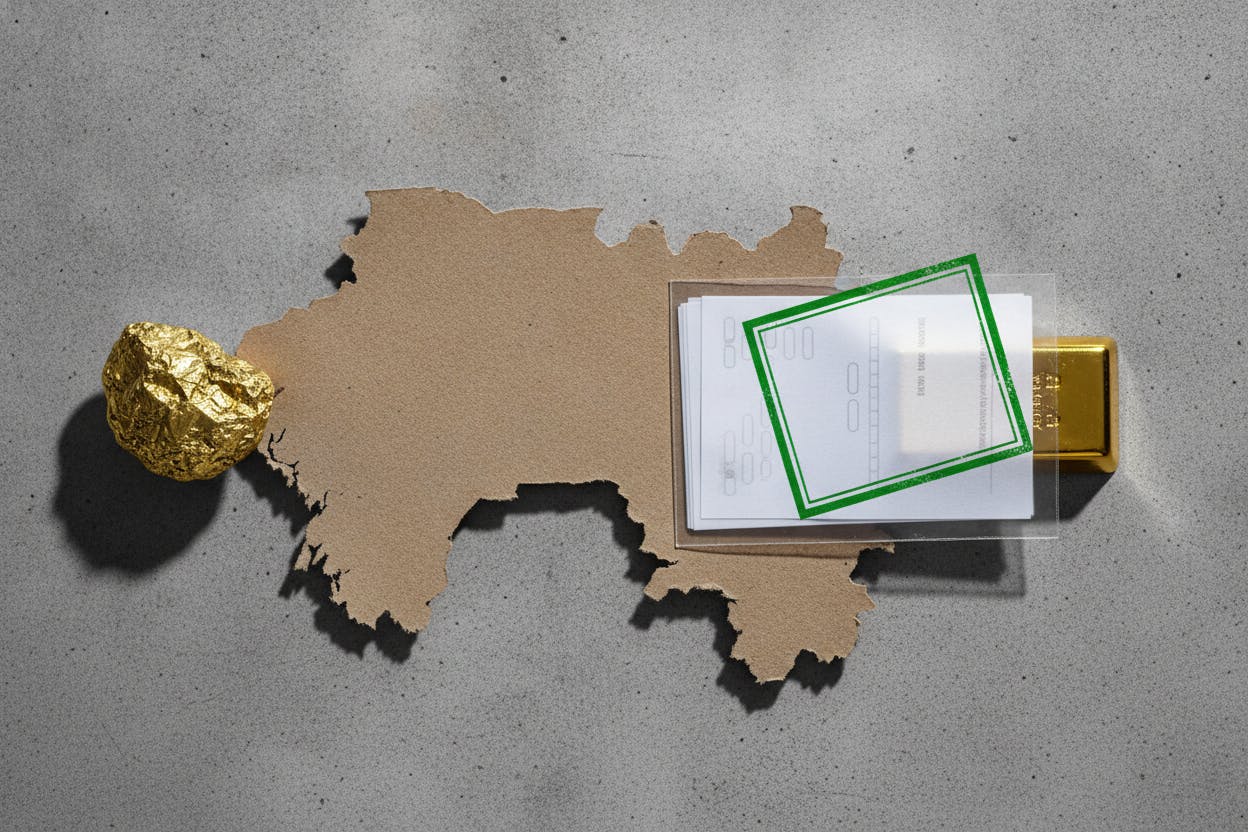 Guinea Bans Raw Gold Exports, Backs $30M Refinery to Capture Local Value