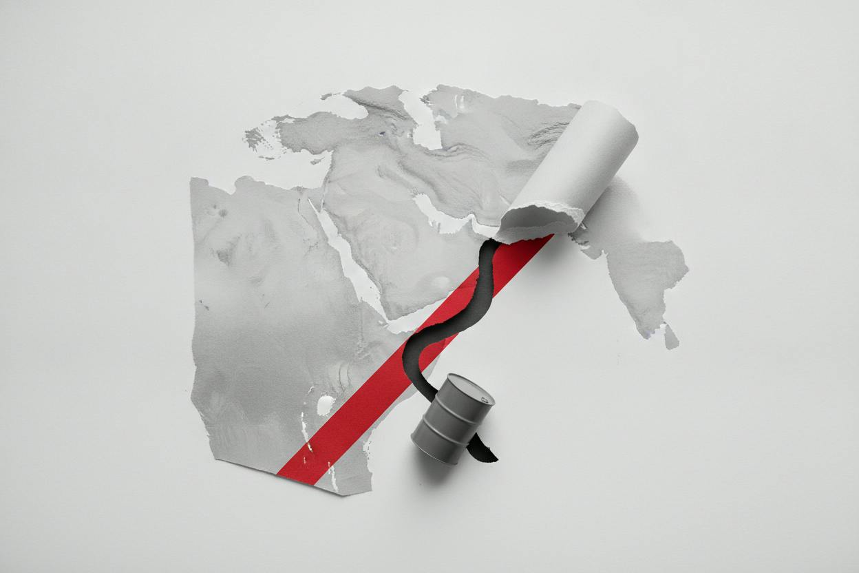 Gulf Stocks Slide as Houthi Threats Revive Oil and Shipping Fears