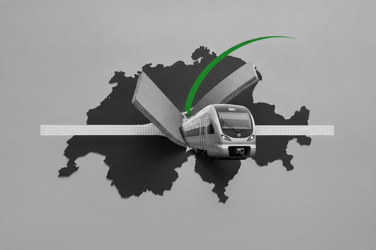 Gurit and Stadler Rail surge over 20% as Swiss market barely moves