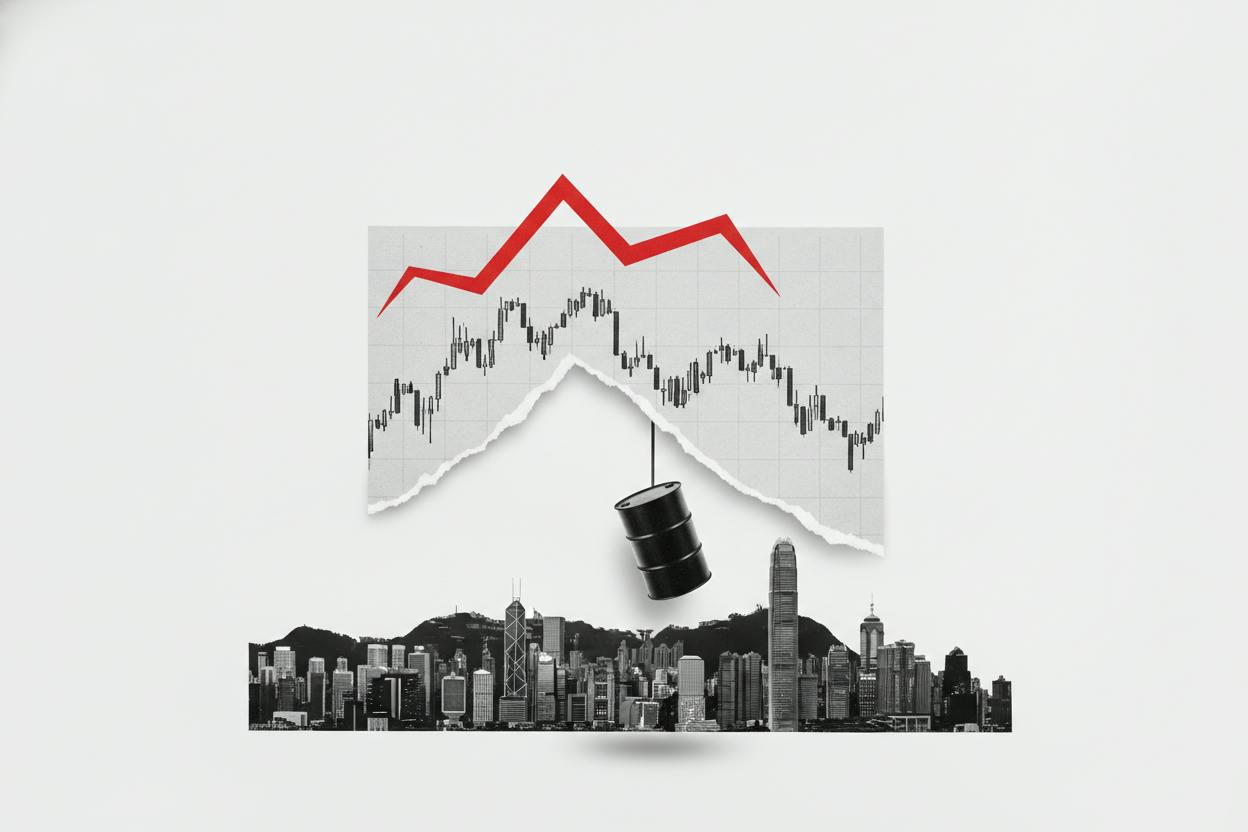 Hang Seng slides 1% as oil and Treasury yields revive inflation fears