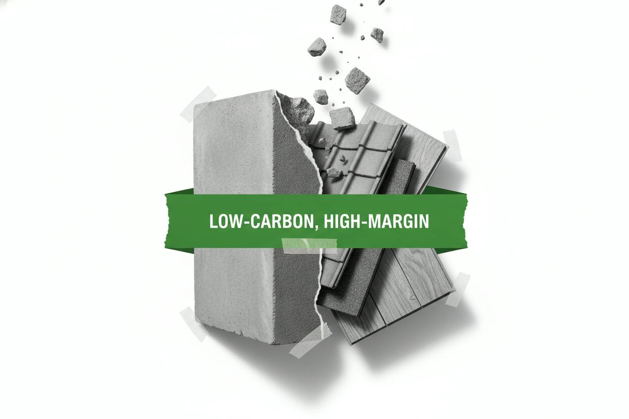 Holcim lifts profit outlook as low-carbon cement sales surge
