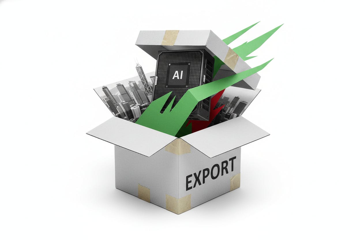 Hong Kong's trade gap narrows as AI electronics exports surge