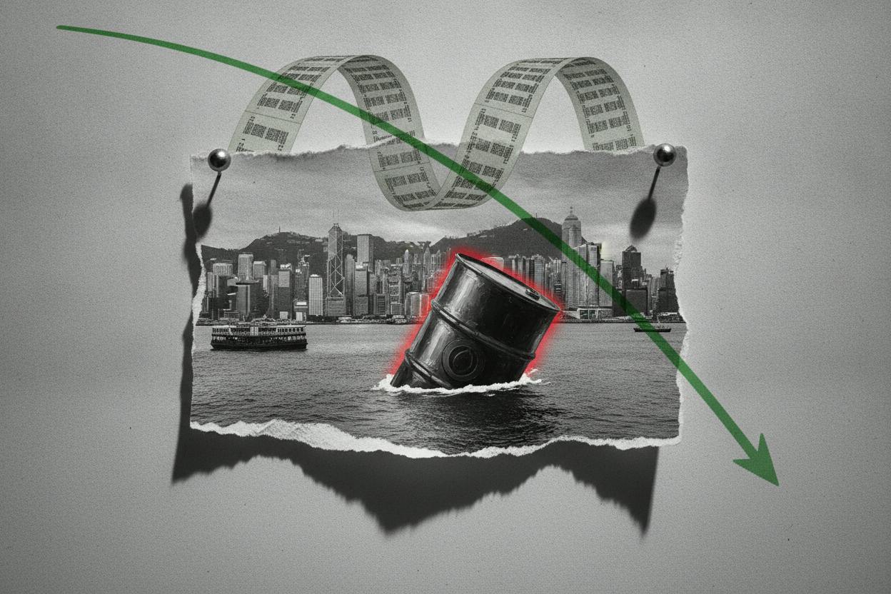 Hong Kong stocks slide 1.4% as oil and bond yields climb