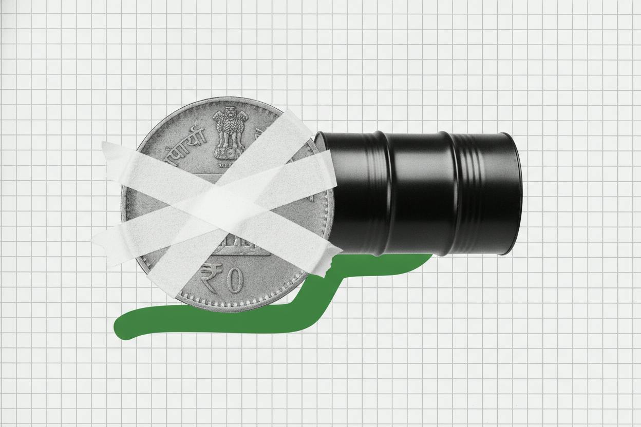 IMF urges India to let rupee absorb oil shocks instead of defending it