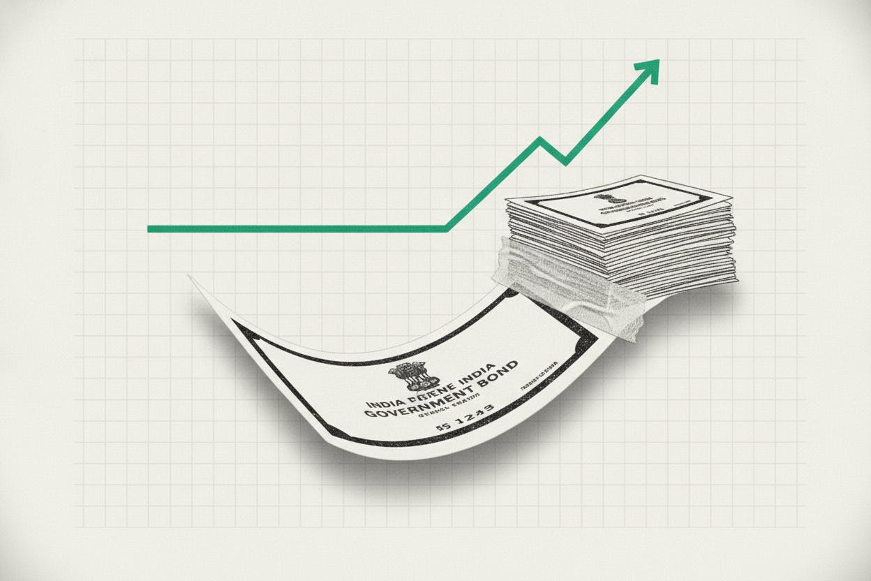 India's 10-year bond yield stays near two-month high as auction looms