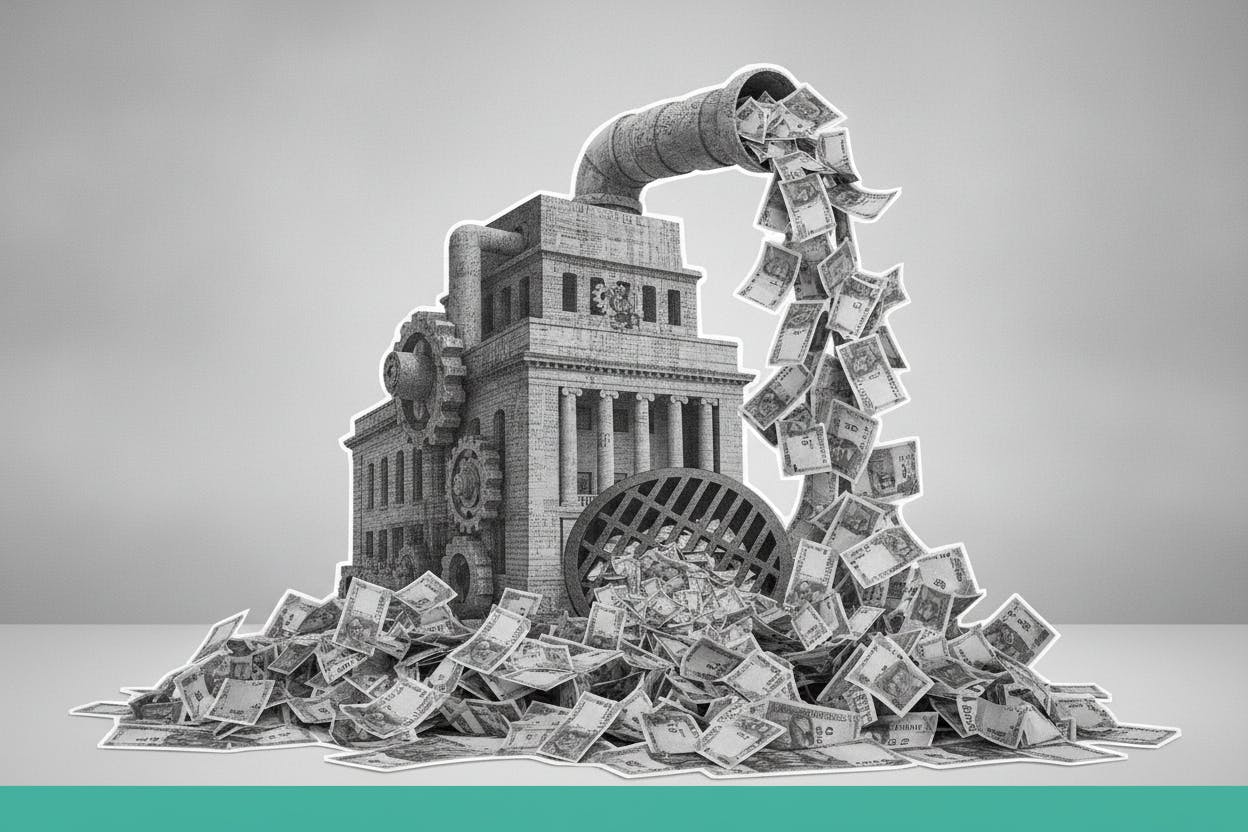 India's banking system is awash in cash, and the RBI must mop it up