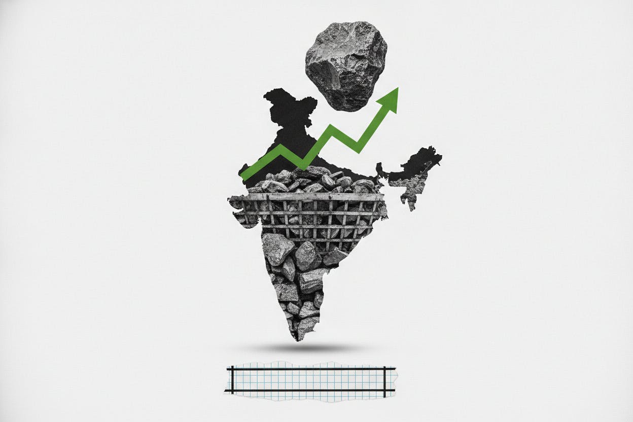 India's core infrastructure growth cools to 5.4% in July