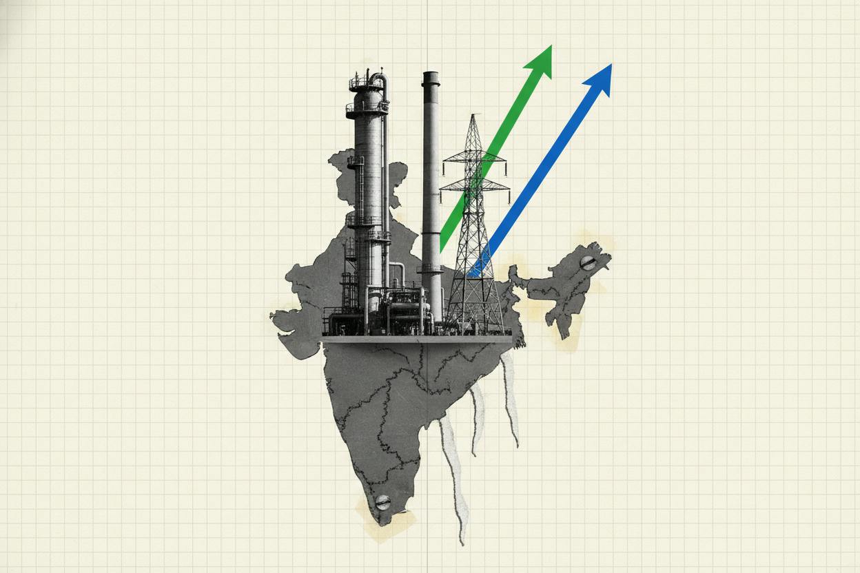 India's core infrastructure output jumps 7.9% in September on power, refinery gains
