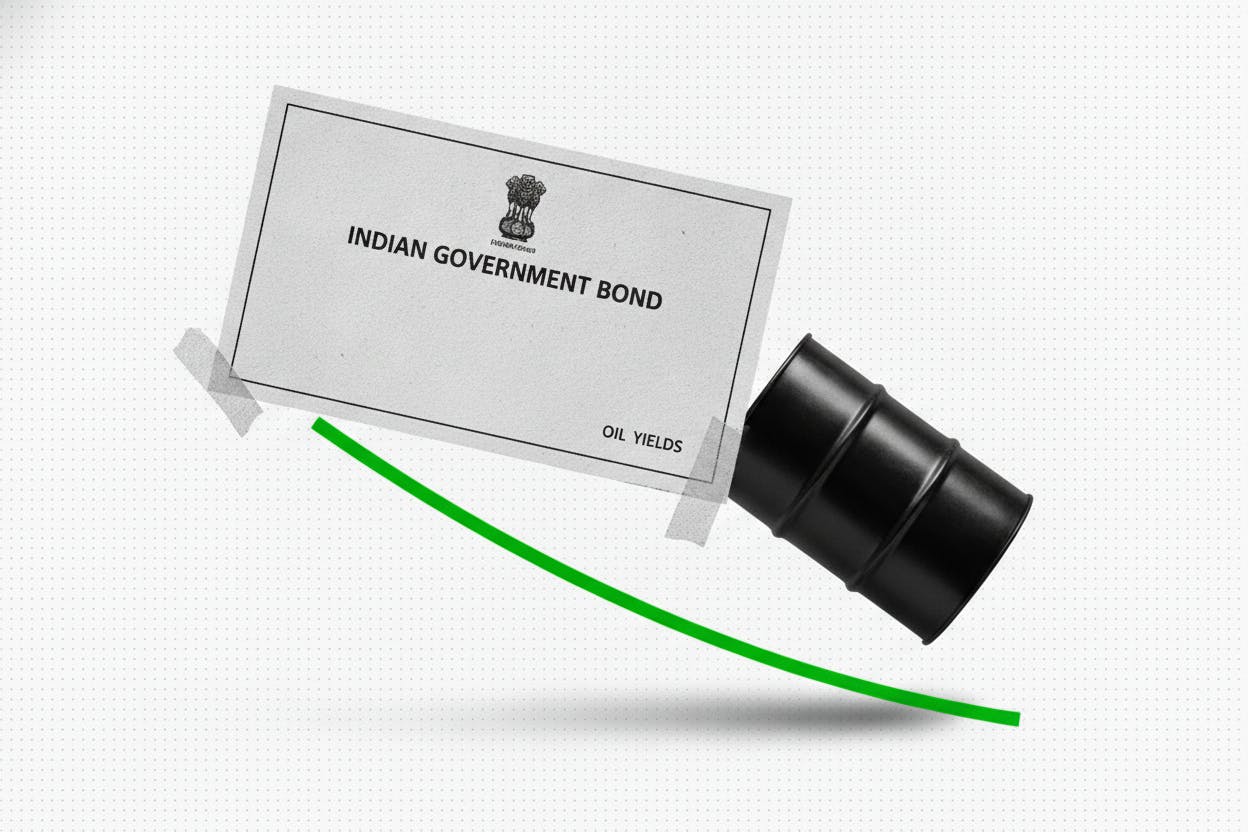 Indian bond yields ease as oil retreats and Fed hike odds fade