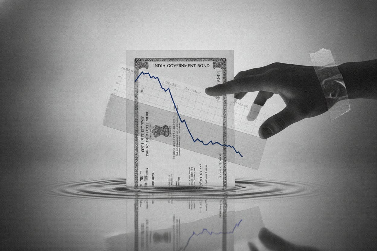 Indian Bond Yields Slide as 10-Year Breaks Key Technical Level for First Time Since October 2025
