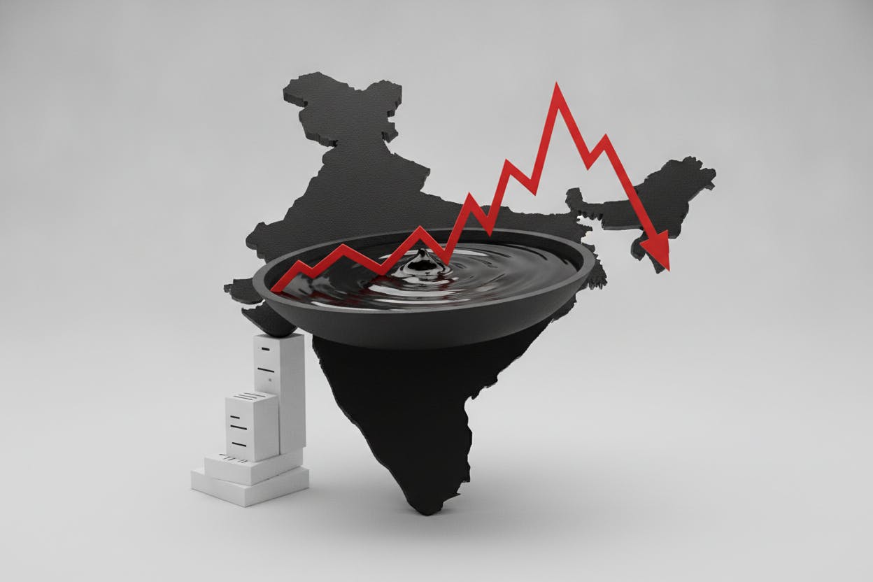 Indian stocks end mixed as oil and late-session volatility rattle traders