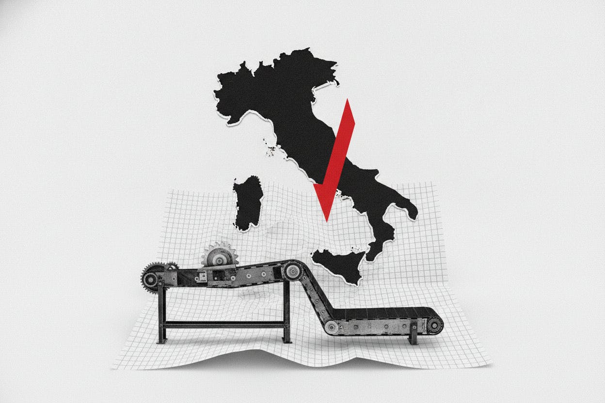 Italy's factory output drops 1% in June, clouding 2026 growth hopes
