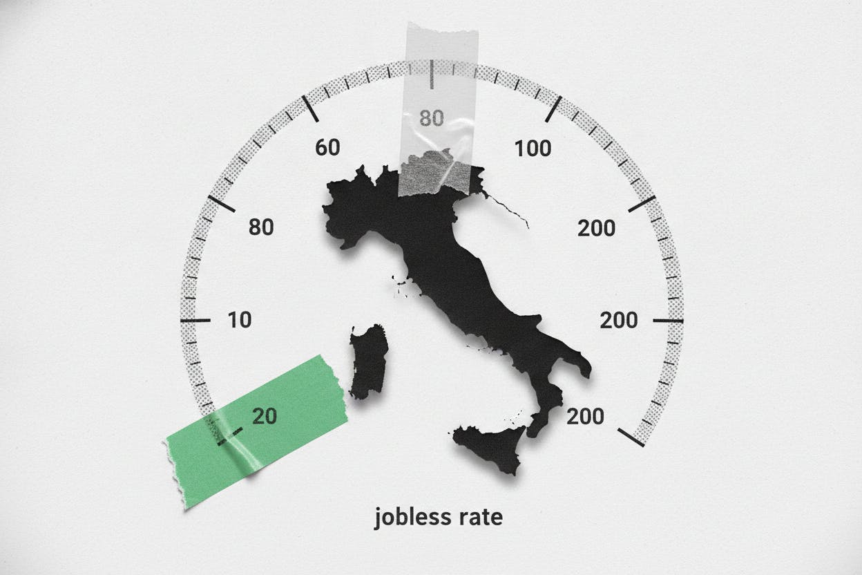 Italy's Jobless Rate Hits Record Low 5.0% as Workers Exit Job Hunt, Employment Rate Dips