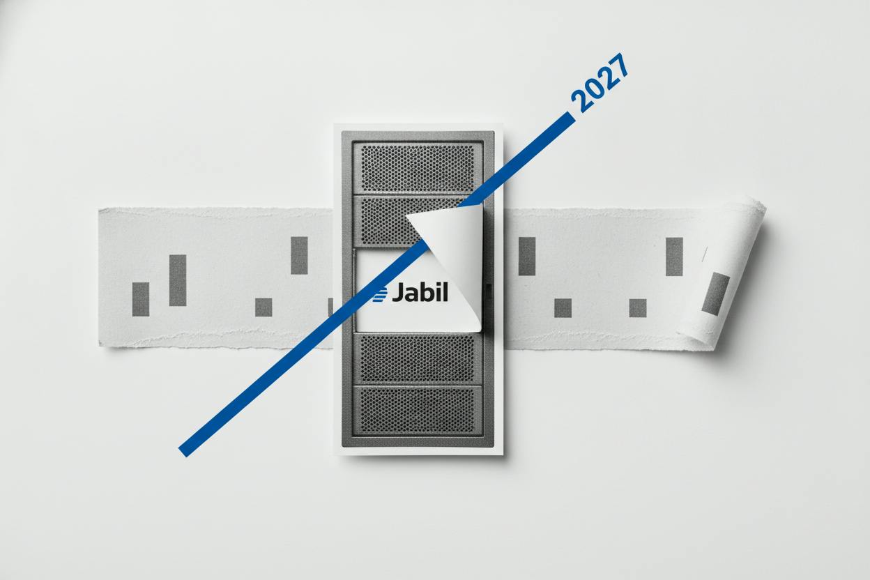 Jabil's AI data center bet lifts fiscal 2027 outlook above estimates