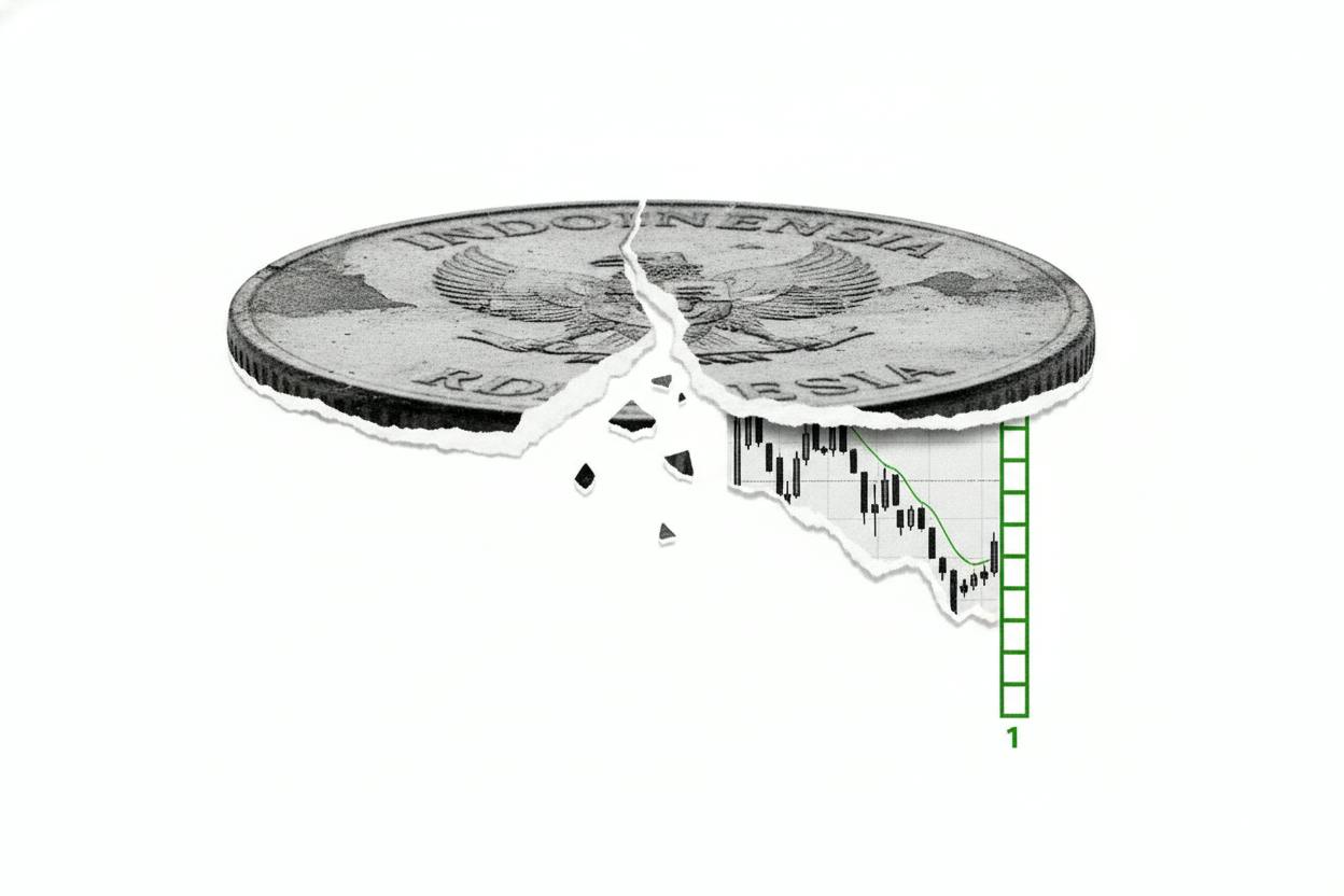 Jakarta stocks slide as 1-rupiah tick rule lets penny stocks fall harder