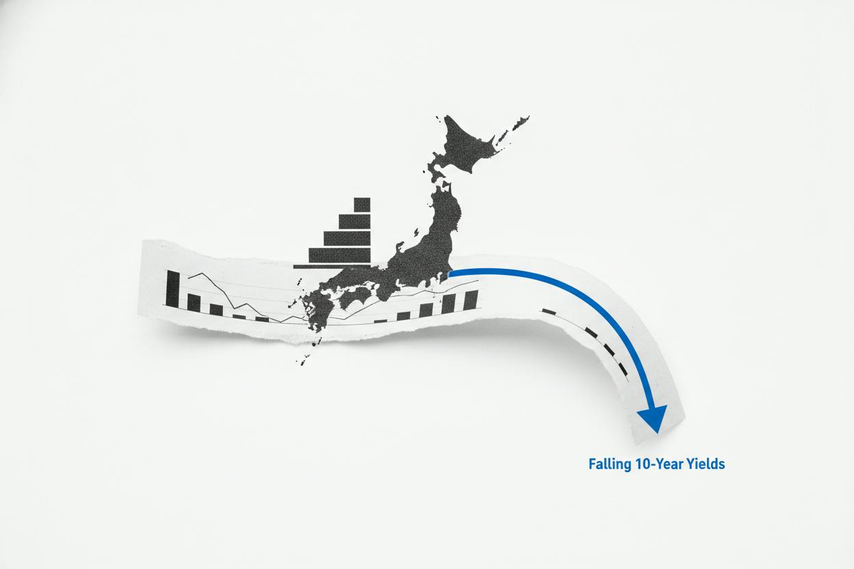 Japan's 10-year bond yield dips to 3.085% despite BOJ hike signals