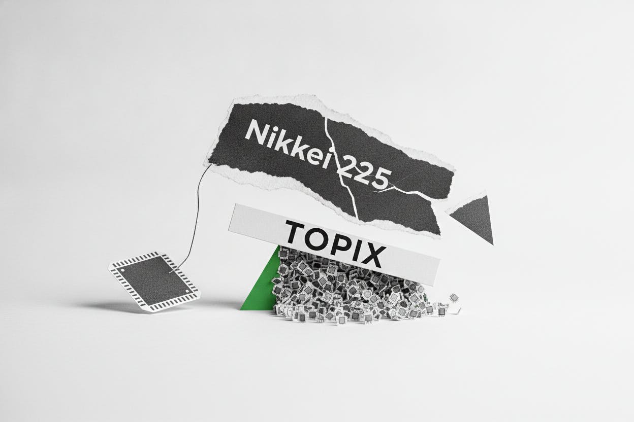 Japan's Nikkei Falls as AI Chip Stocks Slide, but Broader Market Rotates Into Banks and Trading Houses