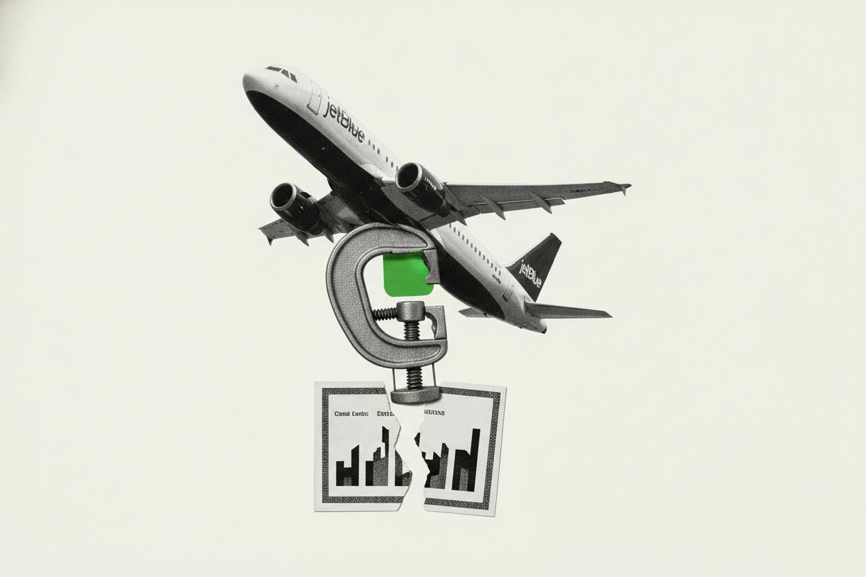 JetBlue shares surge 20% as airline reassures on liquidity despite bond stress