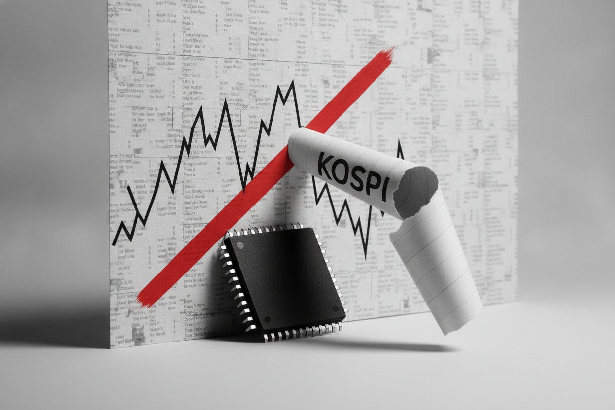 KOSPI's AI Rally Unravels as Leveraged Bets in Samsung, SK Hynix Fuel 25% Drop