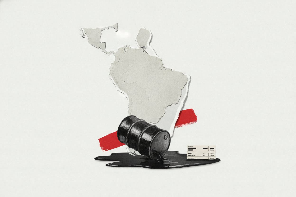 Latin American stocks slip as oil drops and Iran sanctions loom