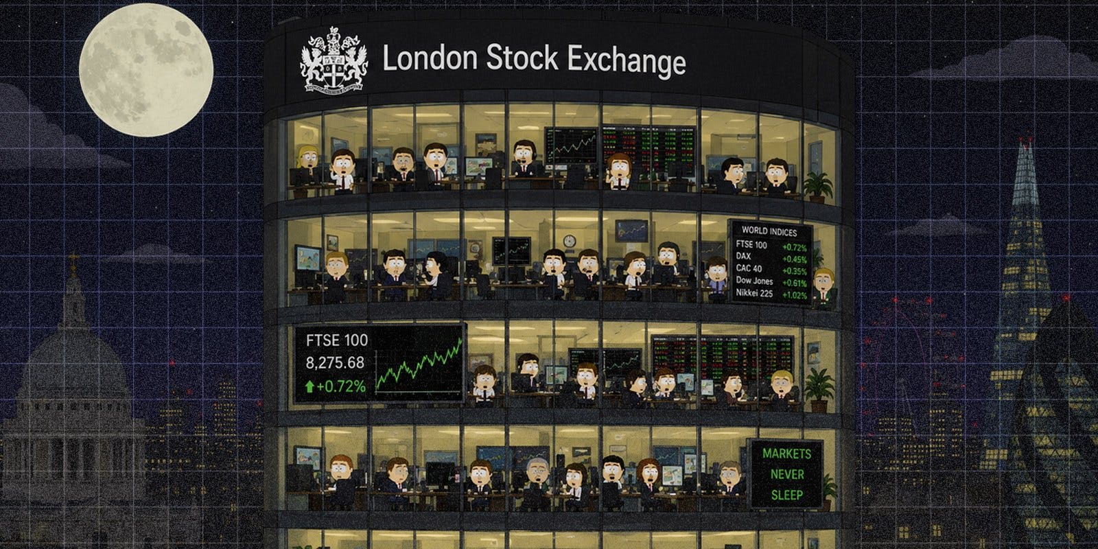 London Stock Exchange Plans Nearly 24-Hour Trading Venue to Revive Flagging Market