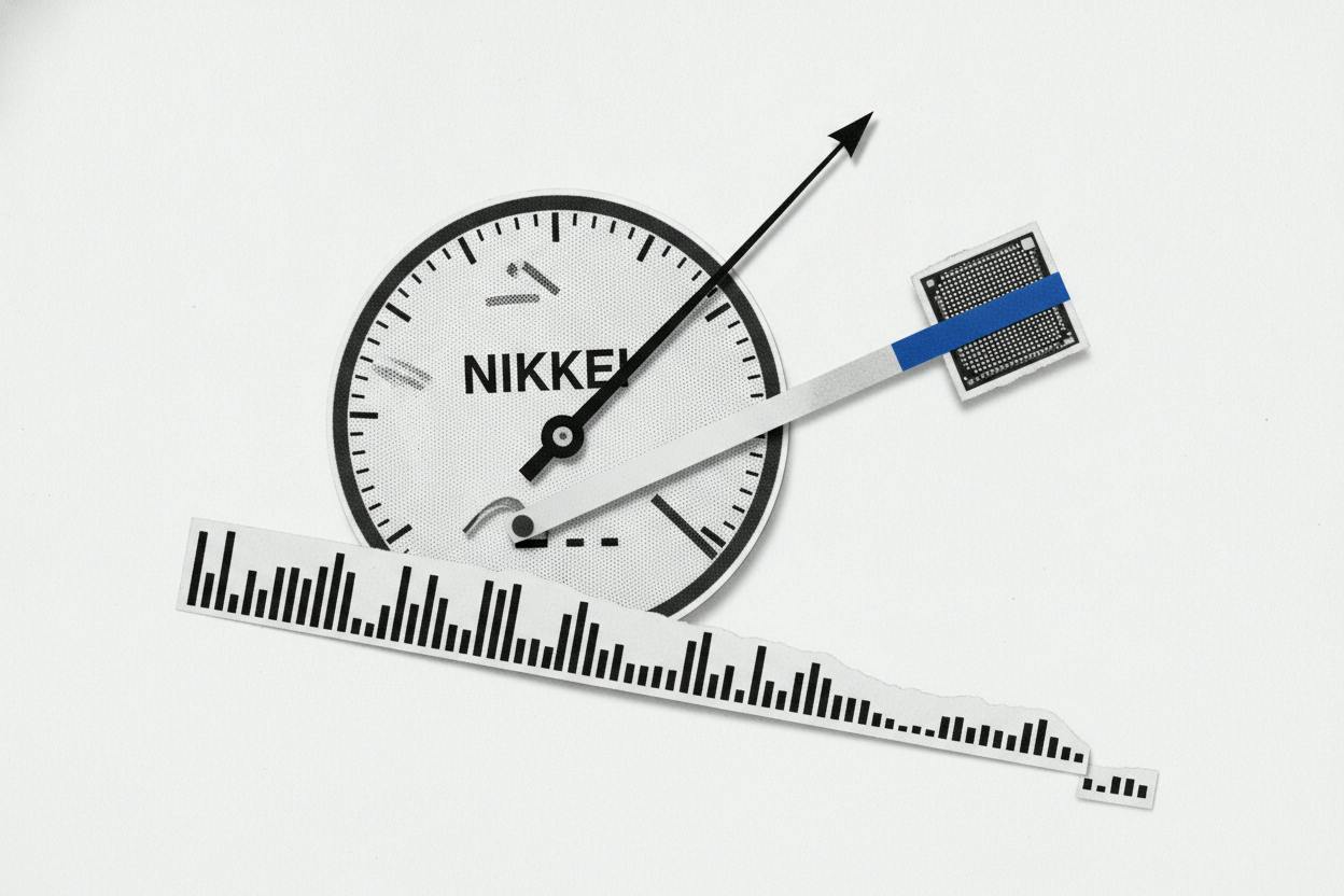 Micron's AI demand forecast lifts Nikkei, but rally stays narrow