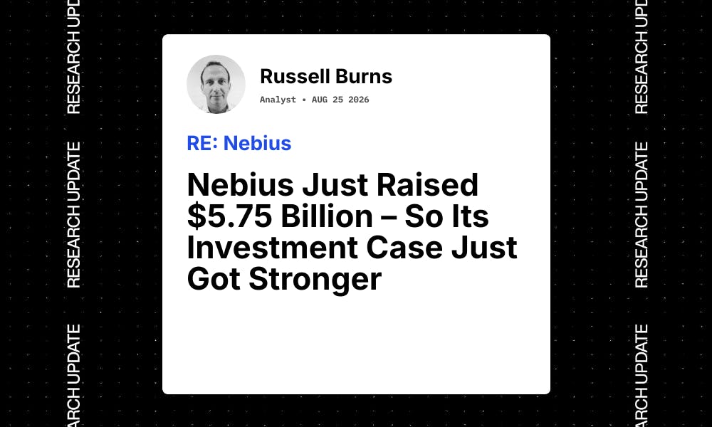 Nebius Raises $5.75 Billion, Bolstering Its AI Infrastructure Push
