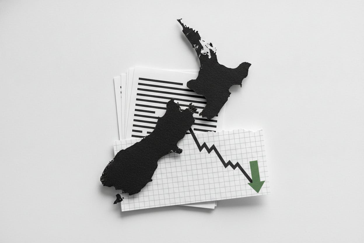 New Zealand's Credit Picture Brightens as Arrears Hit Four-Year Low
