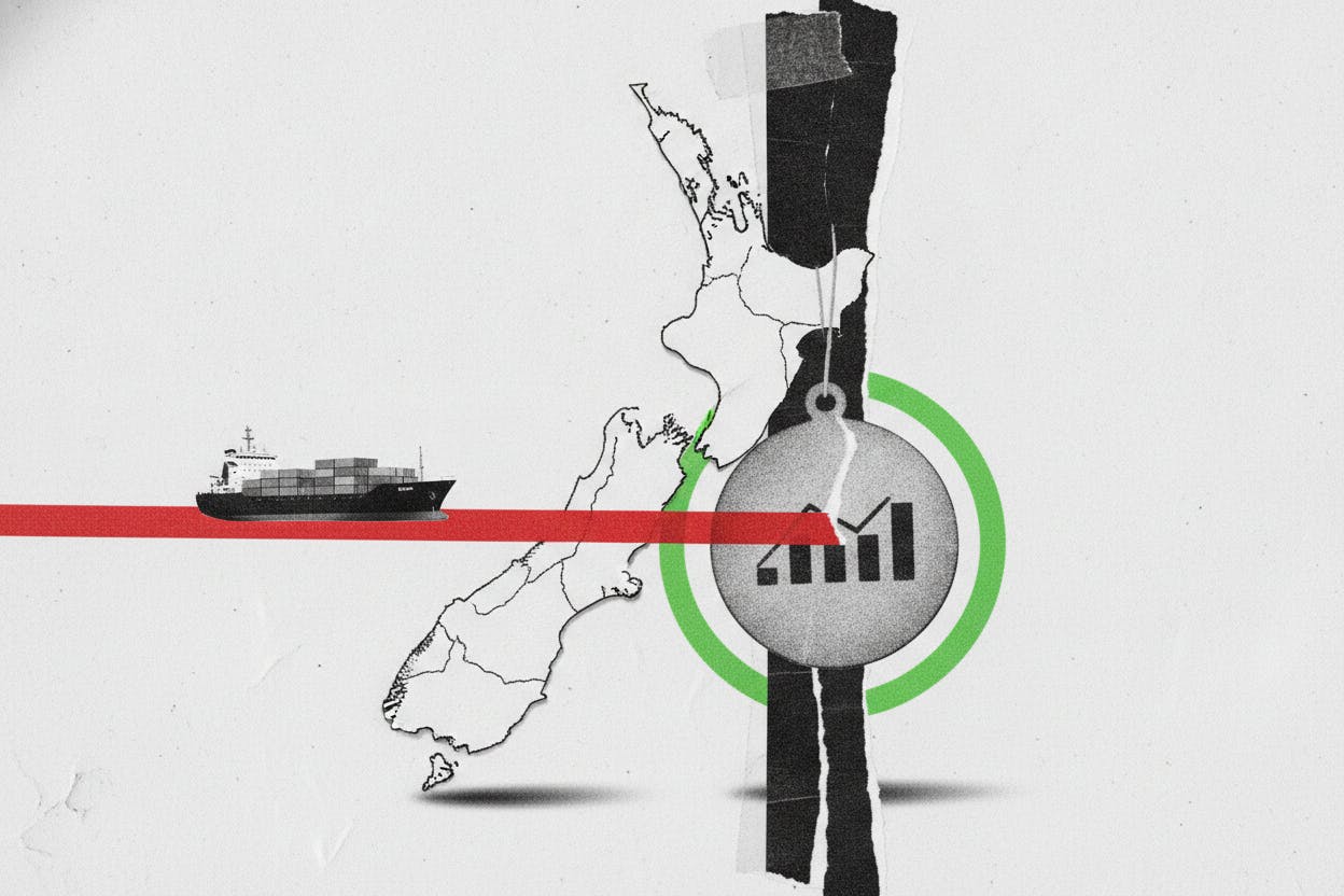New Zealand Stocks Dip as Houthi Threat and Sticky Inflation Rattle Investors