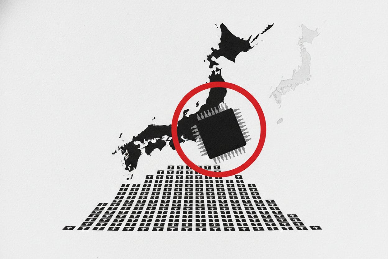 Nikkei Falls 1.35% as Chip Stocks Slide on Samsung Disappointment; TOPIX Holds Up