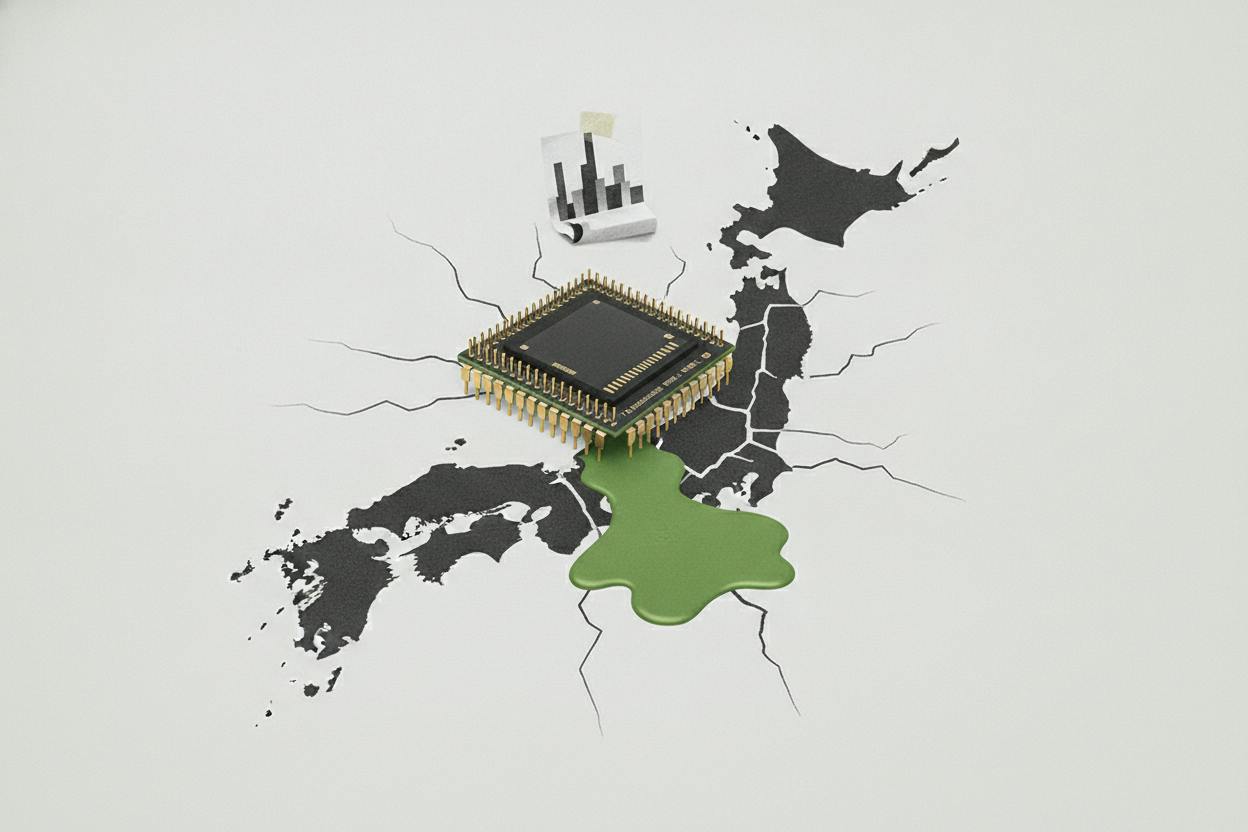 Nikkei Tumbles 3% as AI Spending Worries Hit Chip Stocks