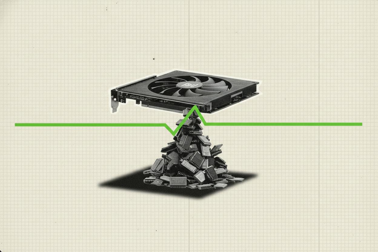 Nvidia's Valuation Hits Decade Low as Memory Costs Threaten Margins
