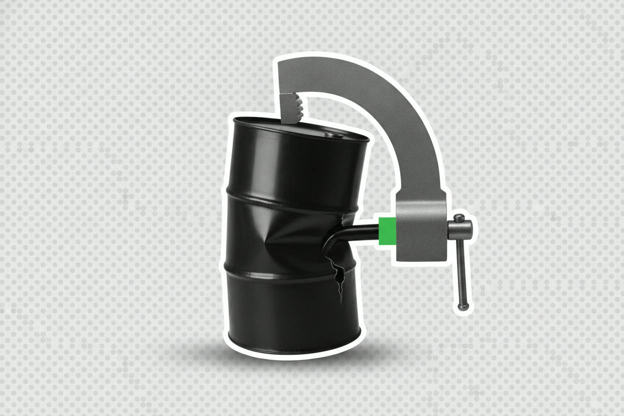 Oil cools below $108 as bond yields ease from 5% threshold