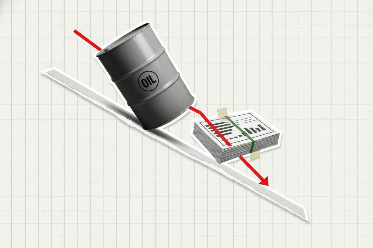 Oil drops 4% as energy stocks slide; LNG deal shows long-term confidence
