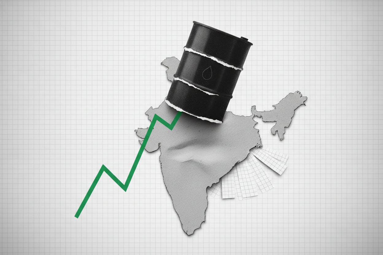 Oil near $90 keeps Indian stocks on edge ahead of inflation data