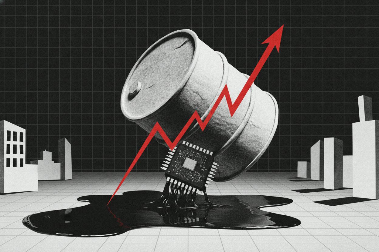 Oil nears $100 as Gulf tensions rattle stocks, hit chip shares